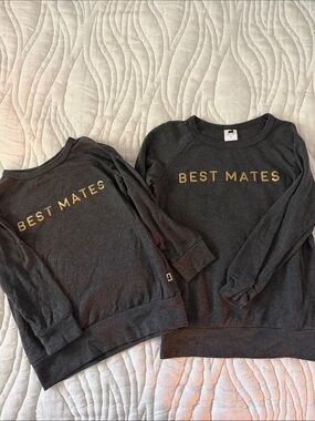 Little and Lively matching tops. “Best Mates”